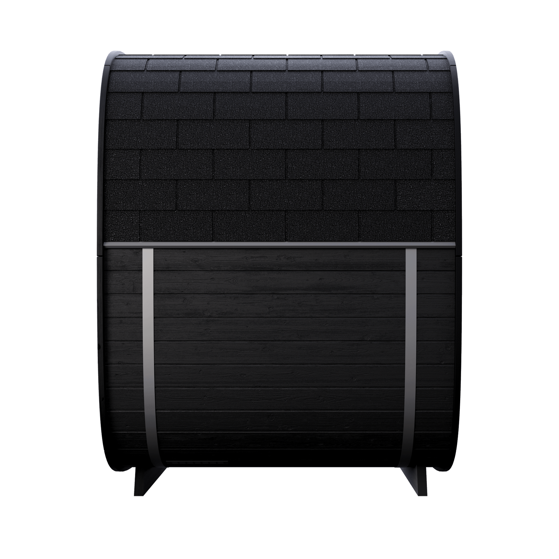 Leil Saunas Black Cube Premium - 4 Person Outdoor Sauna Kit -  product_vendor - Peak Primal Wellness