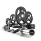 XMark Chisel Olympic Weight Plates and Curl Barbell Sets -  product_vendor - Peak Primal Wellness