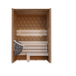 Leil Saunas Como 2 - 150 - 2 Person Indoor Sauna Kit -  product_vendor - Peak Primal Wellness