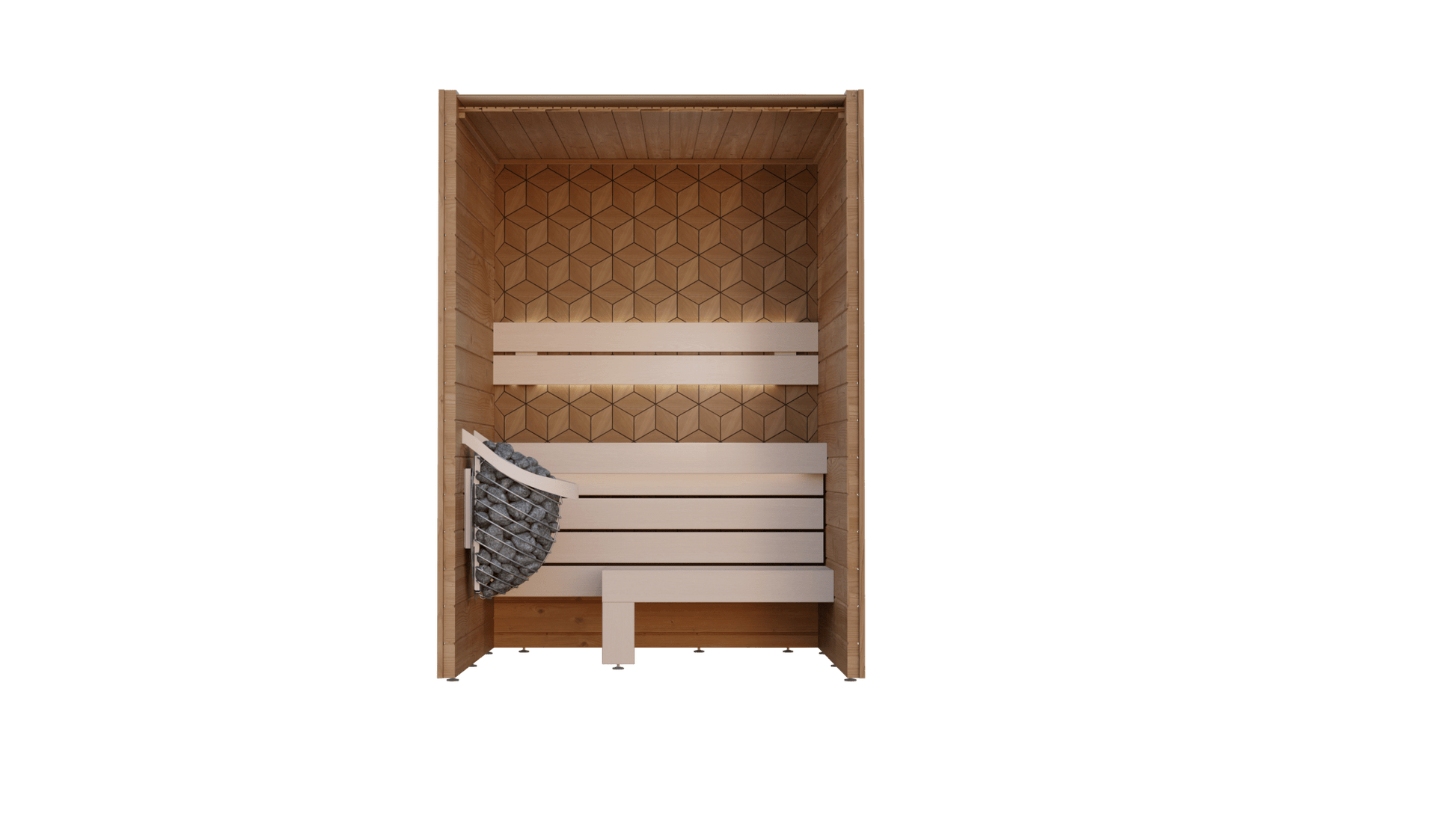 Leil Saunas Como 2 - 150 - 2 Person Indoor Sauna Kit -  product_vendor - Peak Primal Wellness