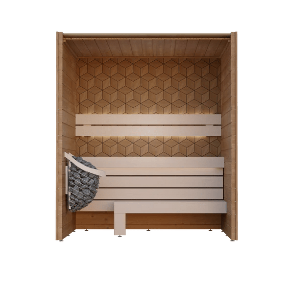 Leil Saunas Como 3 - 180 - 3 Person Indoor Sauna Kit -  product_vendor - Peak Primal Wellness