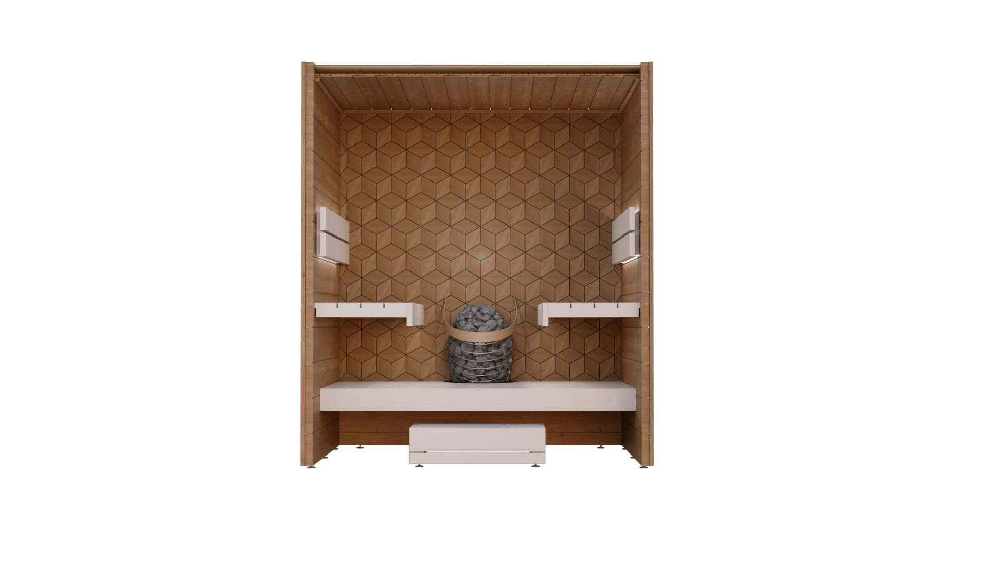 Leil Saunas Como 4 - 180 - 4 Person Indoor Sauna Kit -  product_vendor - Peak Primal Wellness