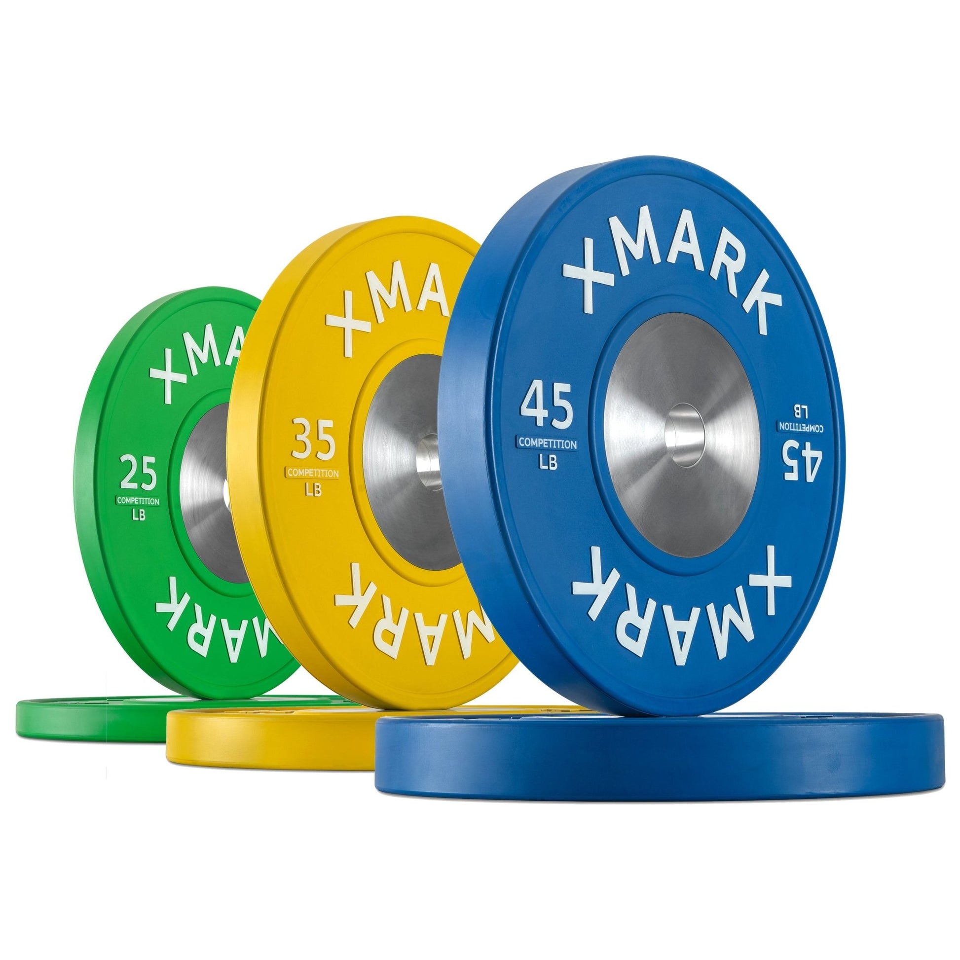 XMark Premium Competition Bumper Plates (LB), Pairs and Sets -  product_vendor - Peak Primal Wellness