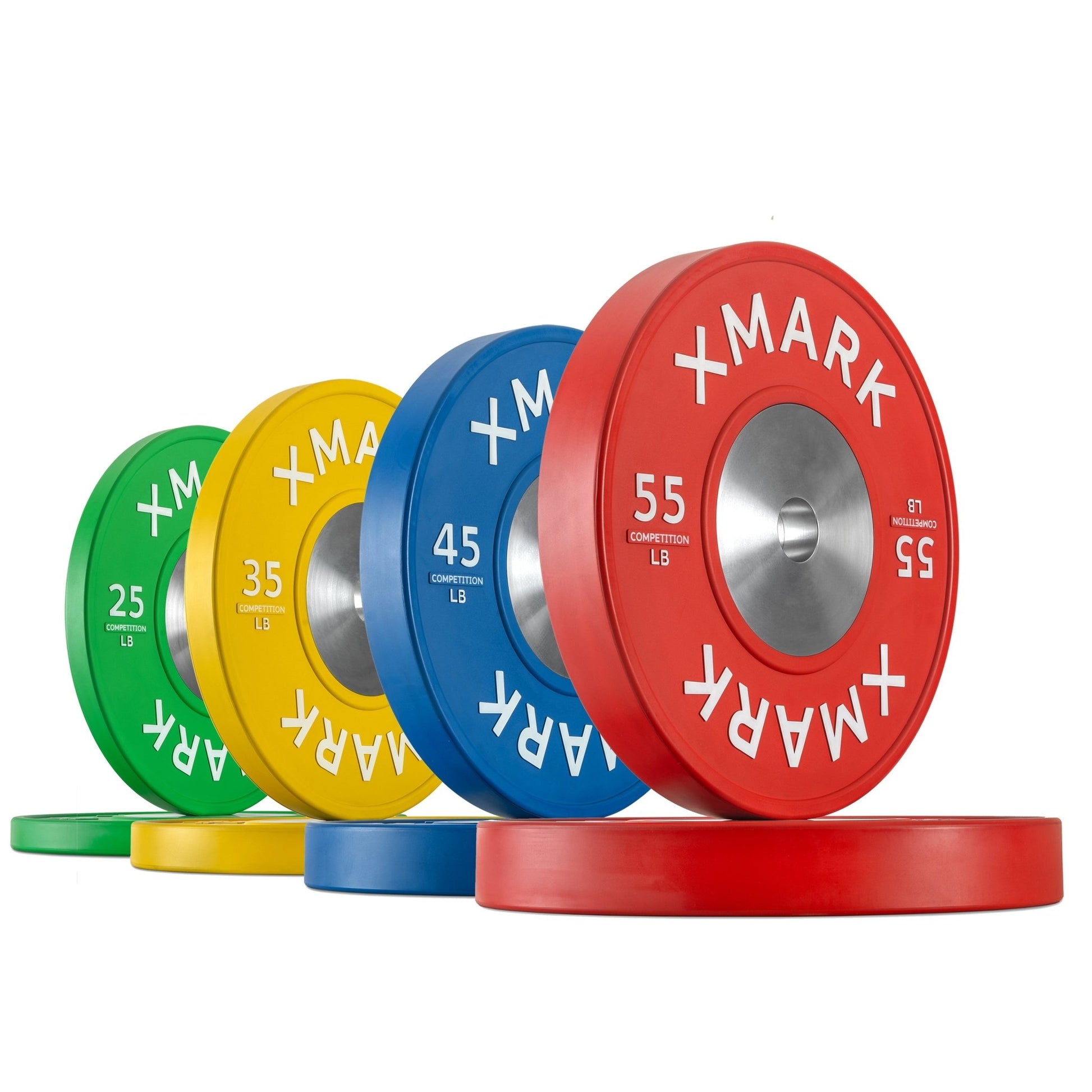 XMark Premium Competition Bumper Plates (LB), Pairs and Sets -  product_vendor - Peak Primal Wellness