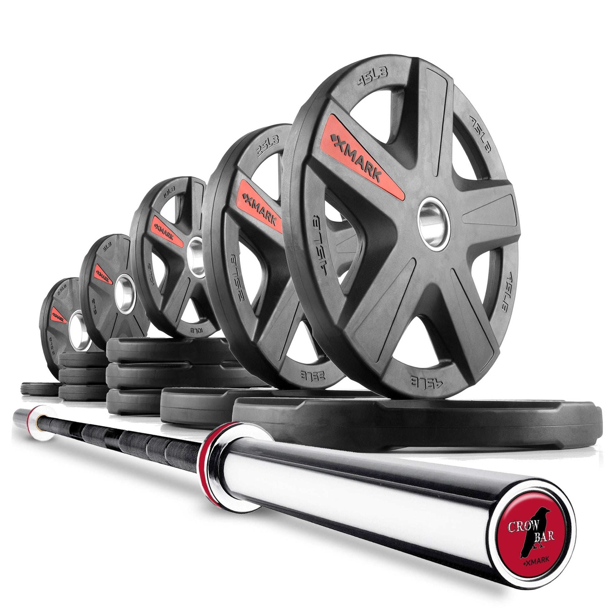 XMark Texas Star Olympic Weight Plates and Olympic Barbell Sets -  product_vendor - Peak Primal Wellness