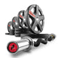 XMark Texas Star Olympic Weight Plates and Curl Barbell Sets -  product_vendor - Peak Primal Wellness