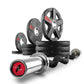 XMark Texas Star Olympic Weight Plates and Curl Barbell Sets -  product_vendor - Peak Primal Wellness