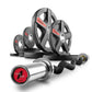 XMark Texas Star Olympic Weight Plates and Curl Barbell Sets -  product_vendor - Peak Primal Wellness
