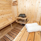 Dundalk LeisureCraft CT Serenity 5 Person Traditional Outdoor Barrel Sauna -  product_vendor - Peak Primal Wellness