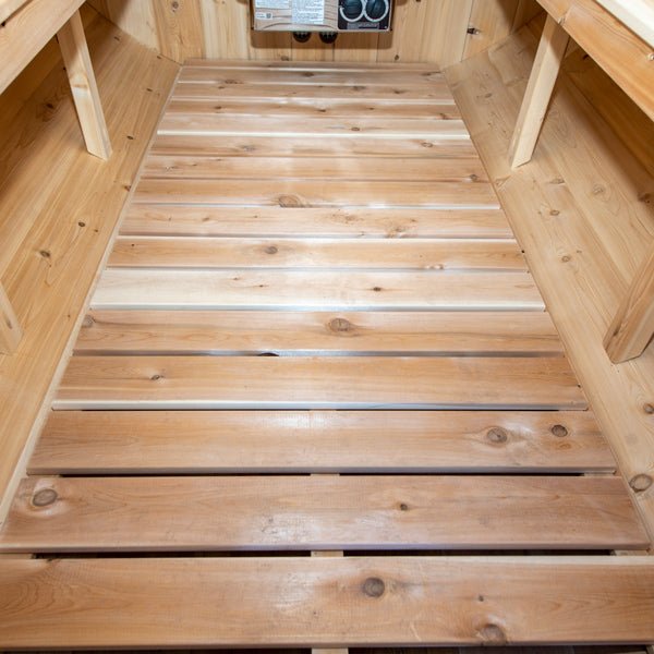 Dundalk LeisureCraft CT Serenity 5 Person Traditional Outdoor Barrel Sauna -  product_vendor - Peak Primal Wellness