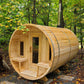 Dundalk LeisureCraft CT Tranquility 6 Person Traditional Outdoor Barrel Sauna