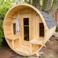 Dundalk LeisureCraft CT Tranquility 6 Person Traditional Outdoor Barrel Sauna