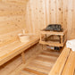 Dundalk LeisureCraft CT Tranquility 6 Person Traditional Outdoor Barrel Sauna