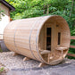 Dundalk LeisureCraft CT Tranquility 6 Person Traditional Outdoor Barrel Sauna