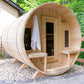 Dundalk LeisureCraft CT Tranquility 6 Person Traditional Outdoor Barrel Sauna