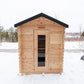 Dundalk LeisureCraft CT Granby 2-3 Person Traditional Outdoor Cabin Sauna
