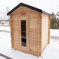 Dundalk LeisureCraft CT Granby 2-3 Person Traditional Outdoor Cabin Sauna