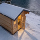 Dundalk LeisureCraft CT Palmer 3-4 Person Traditional Outdoor Cabin Sauna
