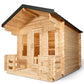 Dundalk LeisureCraft CT Georgian 6 Person Traditional Outdoor Cabin Sauna -  product_vendor - Peak Primal Wellness