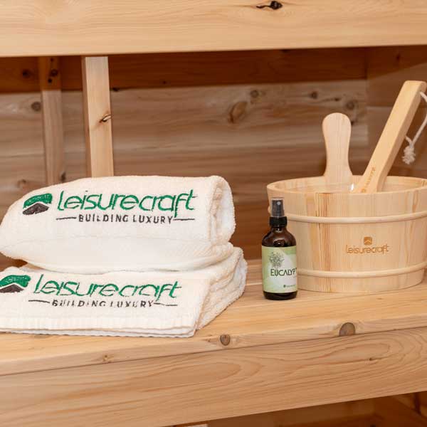 Dundalk LeisureCraft CT Georgian 6 Person Traditional Outdoor Cabin Sauna -  product_vendor - Peak Primal Wellness