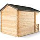Dundalk LeisureCraft CT Georgian 6 Person Traditional Outdoor Cabin Sauna -  product_vendor - Peak Primal Wellness