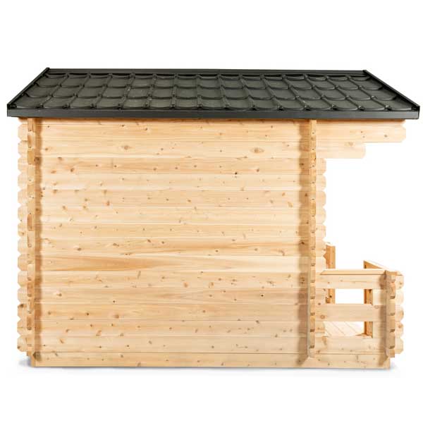 Dundalk LeisureCraft CT Georgian 6 Person Traditional Outdoor Cabin Sauna -  product_vendor - Peak Primal Wellness