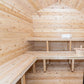 Dundalk LeisureCraft CT Georgian 6 Person Traditional Outdoor Cabin Sauna -  product_vendor - Peak Primal Wellness