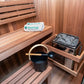 Dundalk LeisureCraft CT Element Nook 2 Person Traditional Indoor Sauna (54x54) -  product_vendor - Peak Primal Wellness