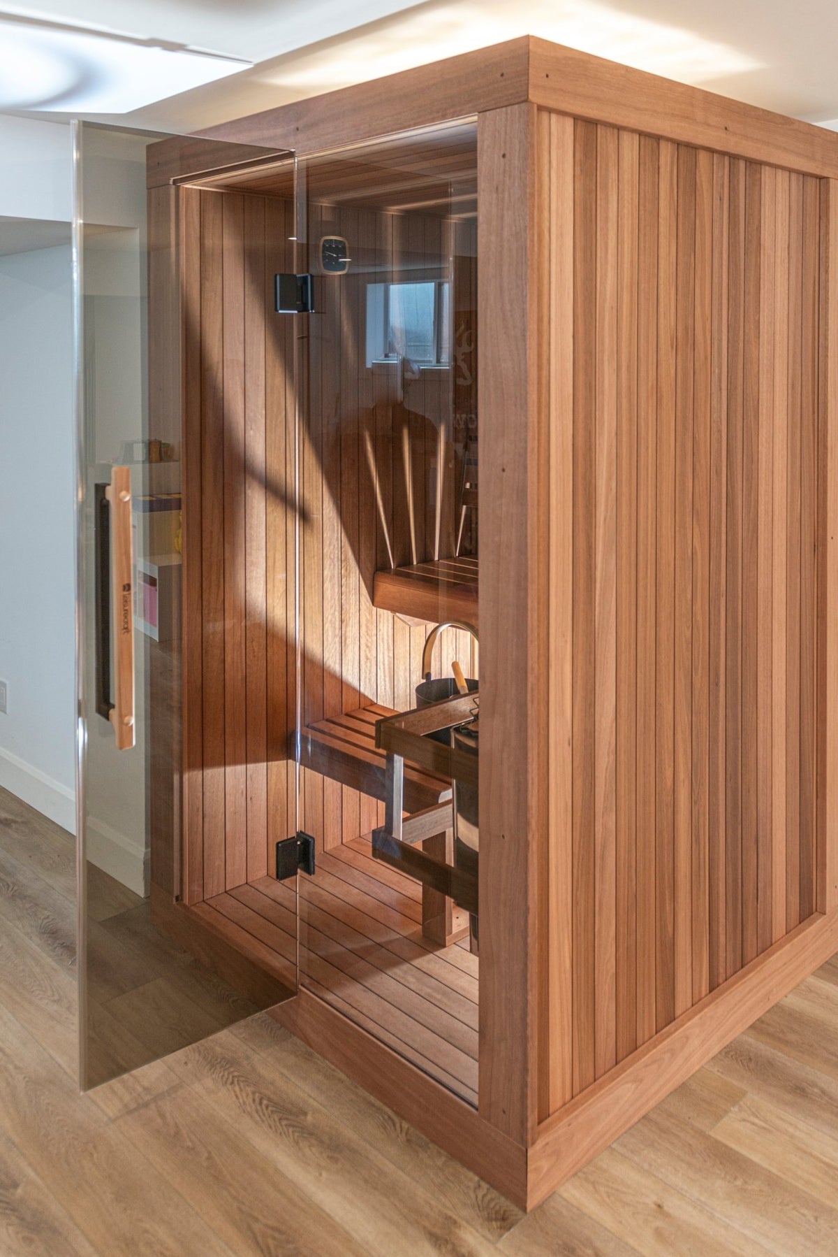 Dundalk LeisureCraft CT Element Nook 2 Person Traditional Indoor Sauna (54x54) -  product_vendor - Peak Primal Wellness