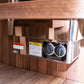 Dundalk LeisureCraft CT Element Nook 2 Person Traditional Indoor Sauna (54x54) -  product_vendor - Peak Primal Wellness