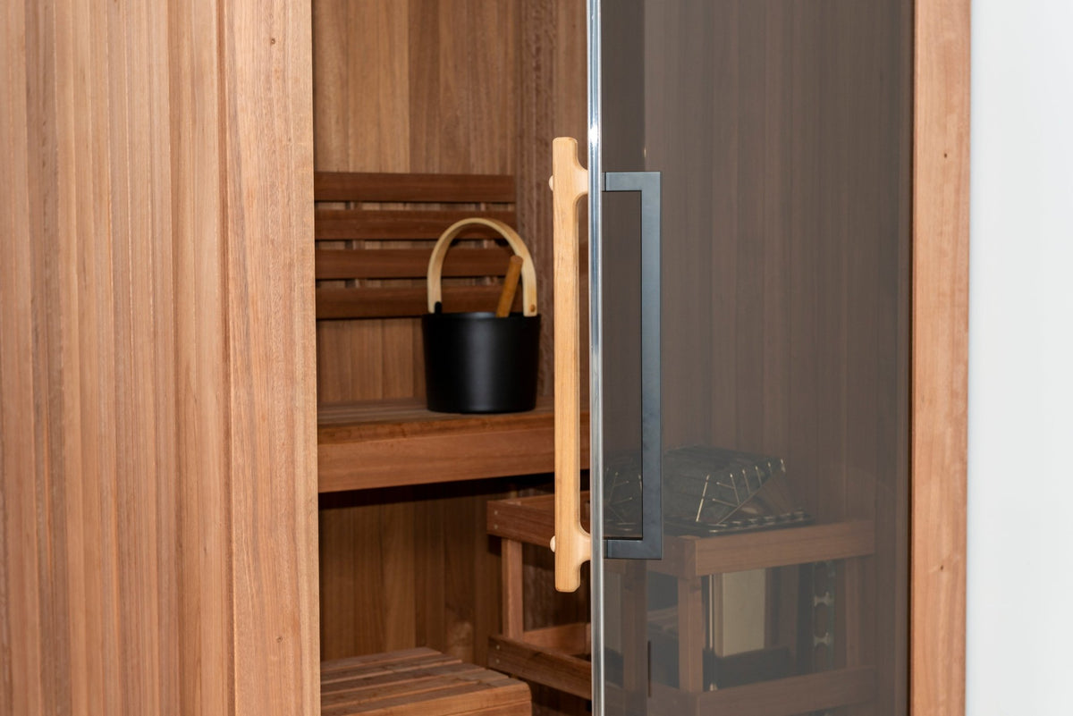 Dundalk LeisureCraft CT Element Nook 2 Person Traditional Indoor Sauna (54x54) -  product_vendor - Peak Primal Wellness