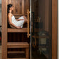 Dundalk LeisureCraft CT Element Nook 2 Person Traditional Indoor Sauna (54x54) -  product_vendor - Peak Primal Wellness