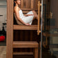 Dundalk LeisureCraft CT Element Nook 2 Person Traditional Indoor Sauna (54x54) -  product_vendor - Peak Primal Wellness