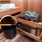 Dundalk LeisureCraft CT Element Nook 2 Person Traditional Indoor Sauna (54x54) -  product_vendor - Peak Primal Wellness