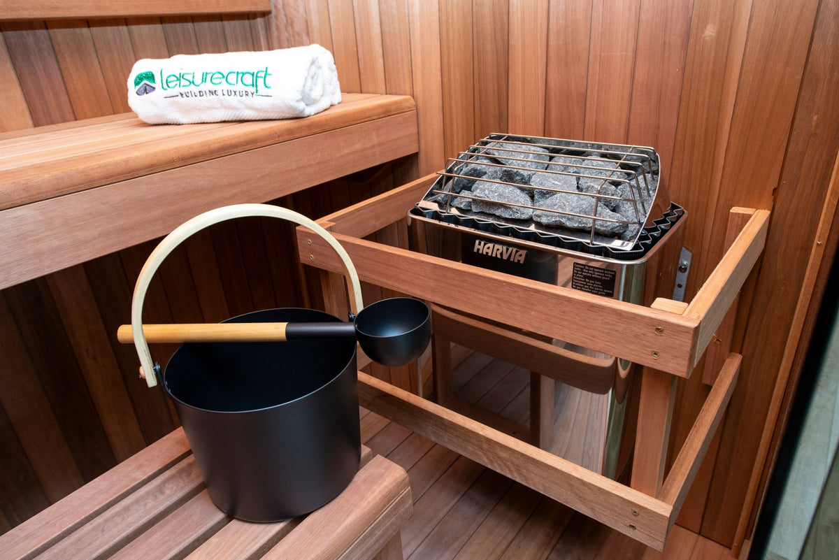 Dundalk LeisureCraft CT Element Nook 2 Person Traditional Indoor Sauna (54x54) -  product_vendor - Peak Primal Wellness
