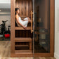 Dundalk LeisureCraft CT Element Nook 2 Person Traditional Indoor Sauna (54x54) -  product_vendor - Peak Primal Wellness