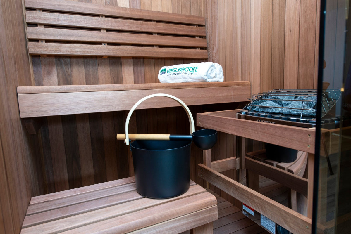 Dundalk LeisureCraft CT Element Nook 2 Person Traditional Indoor Sauna (54x54) -  product_vendor - Peak Primal Wellness