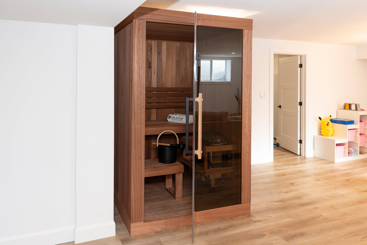 Dundalk LeisureCraft CT Element Nook 2 Person Traditional Indoor Sauna (54x54) -  product_vendor - Peak Primal Wellness