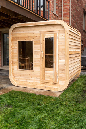 Dundalk LeisureCraft CT Luna 2-4 Person Traditional Outdoor Sauna -  product_vendor - Peak Primal Wellness