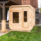 Dundalk LeisureCraft CT Luna 2-4 Person Traditional Outdoor Sauna -  product_vendor - Peak Primal Wellness