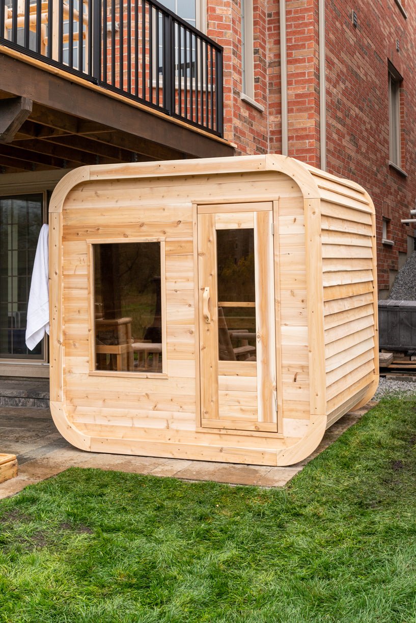 Dundalk LeisureCraft CT Luna 2-4 Person Traditional Outdoor Sauna -  product_vendor - Peak Primal Wellness