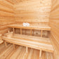 Dundalk LeisureCraft CT Luna 2-4 Person Traditional Outdoor Sauna -  product_vendor - Peak Primal Wellness