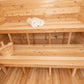 Dundalk LeisureCraft CT Luna 2-4 Person Traditional Outdoor Sauna -  product_vendor - Peak Primal Wellness