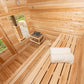 Dundalk LeisureCraft CT Luna 2-4 Person Traditional Outdoor Sauna -  product_vendor - Peak Primal Wellness
