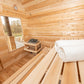 Dundalk LeisureCraft CT Luna 2-4 Person Traditional Outdoor Sauna -  product_vendor - Peak Primal Wellness