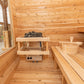 Dundalk LeisureCraft CT Luna 2-4 Person Traditional Outdoor Sauna -  product_vendor - Peak Primal Wellness