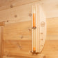 Dundalk LeisureCraft CT Luna 2-4 Person Traditional Outdoor Sauna -  product_vendor - Peak Primal Wellness