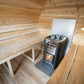 Dundalk LeisureCraft CT MiniPOD 3-4 Person Traditional Outdoor Sauna