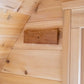 Dundalk LeisureCraft CT MiniPOD 3-4 Person Traditional Outdoor Sauna