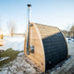 Dundalk LeisureCraft CT MiniPOD 3-4 Person Traditional Outdoor Sauna
